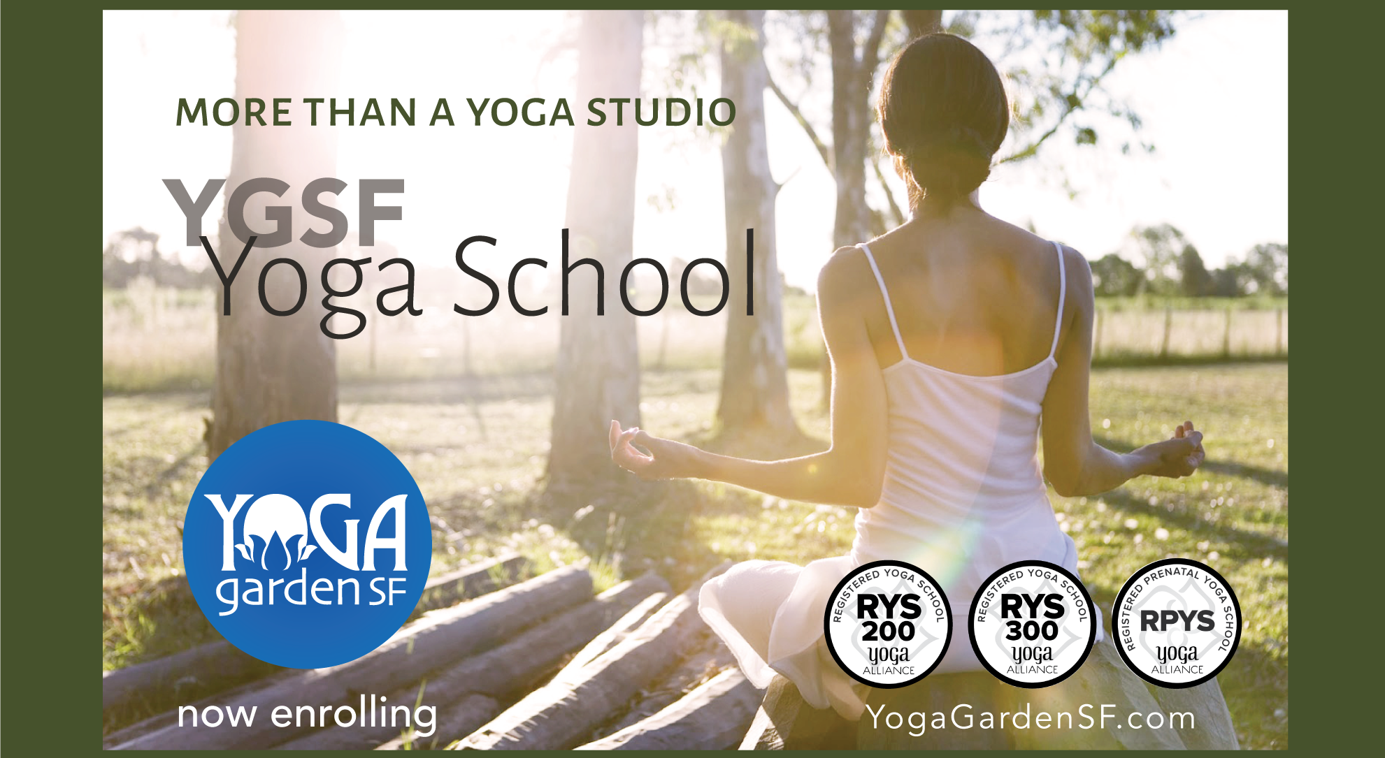 Yoga Garden SF Yoga School Teacher Training