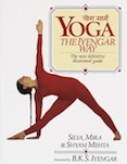 cover of the book "yoga the iyengar way"