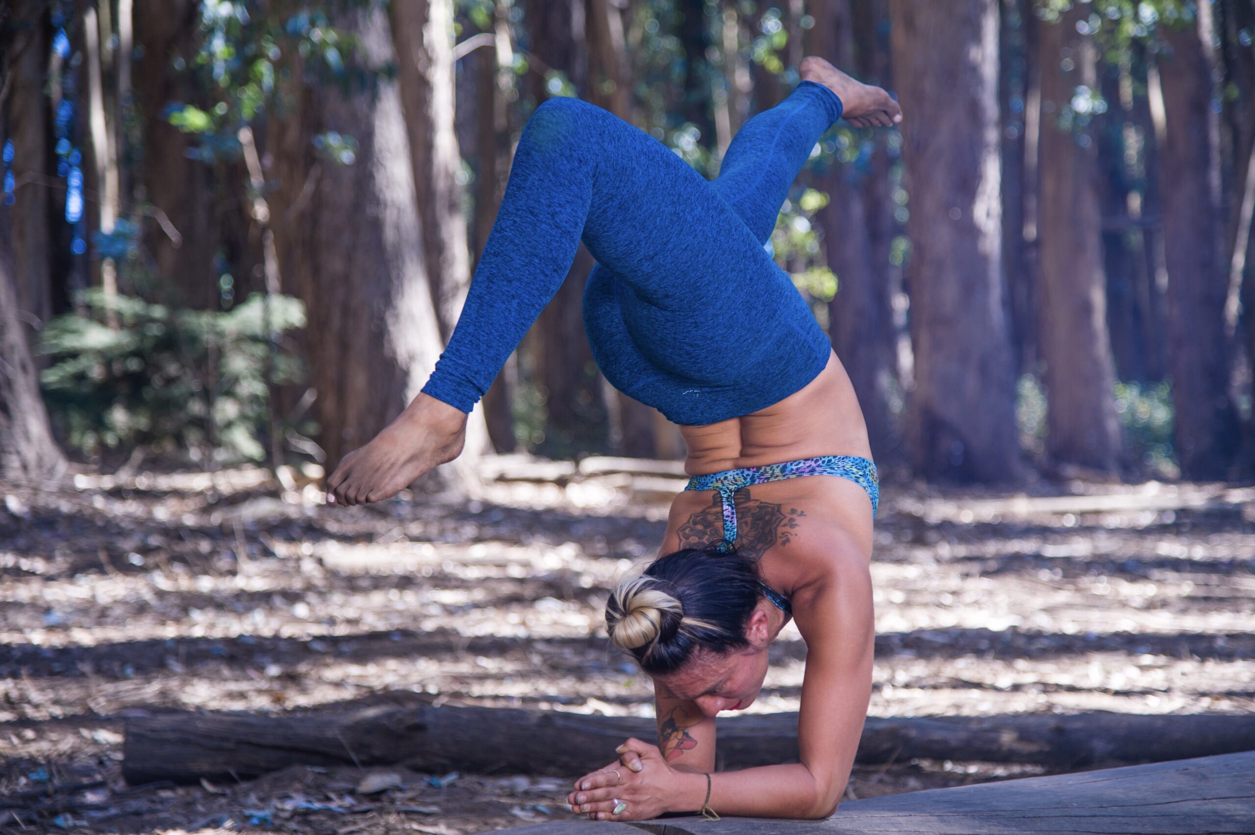 Christie Rafanan Yoga Garden SF yoga teacher ashtanga rocket vinyasa san francisco california forearm stand inversion