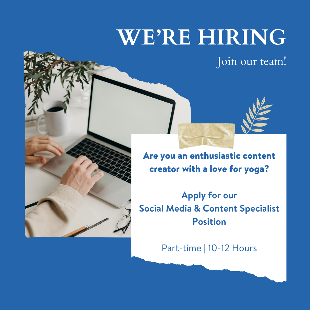 HIRING Social Media Manager Folk Yoga + Fitness