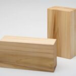 wooden yoga block